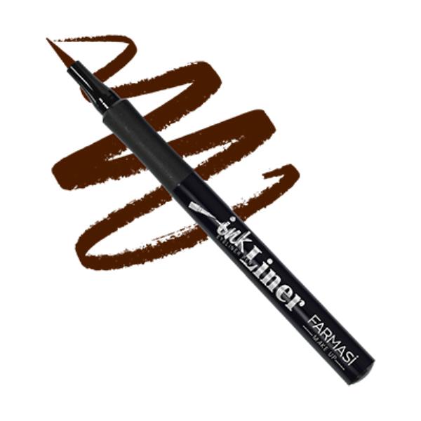 Ink Liner Dark Brown Farmasi