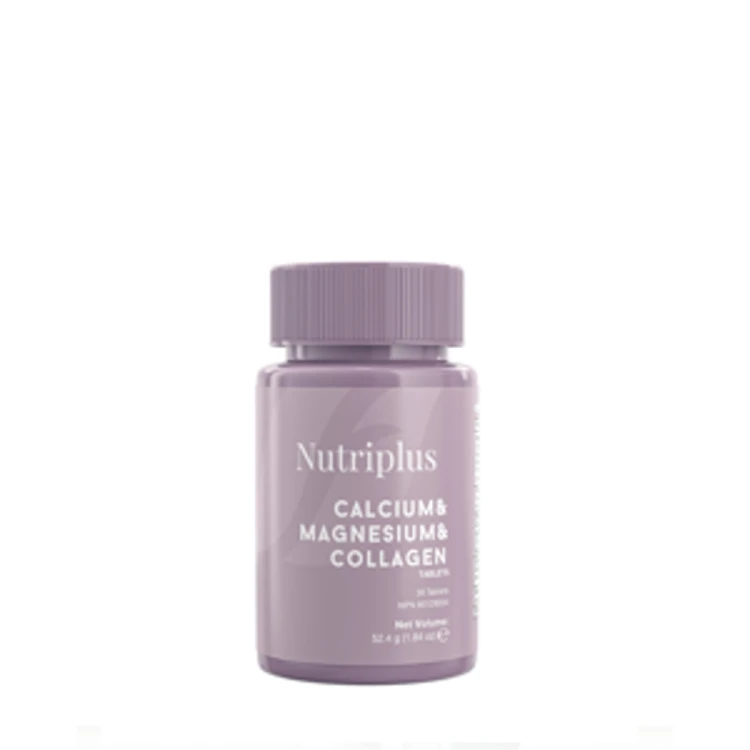 image of Nutriplus Calcium & Magnesium & Collagen Tablets
