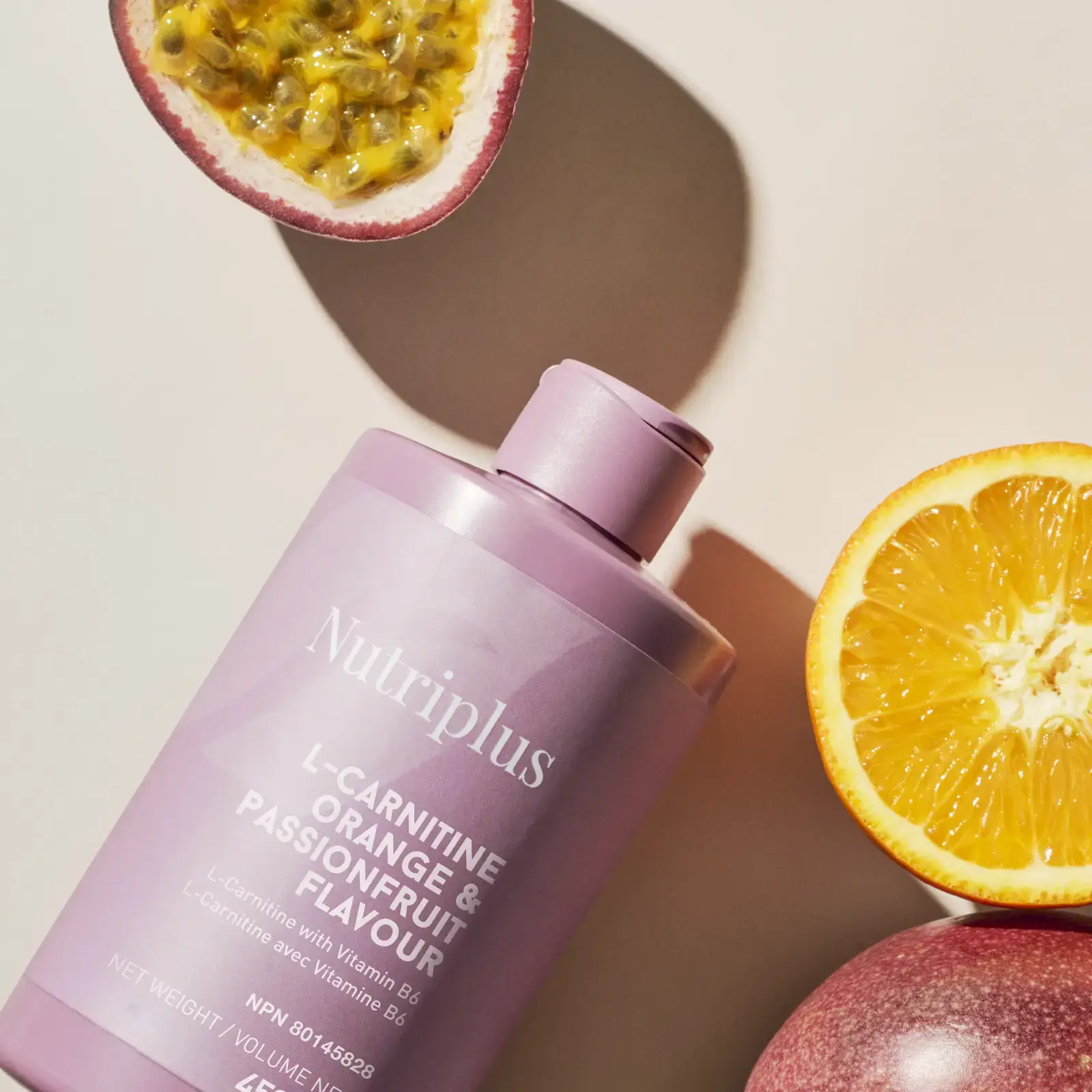Nutriplus L-Carnitine Orange & Passion Fruit