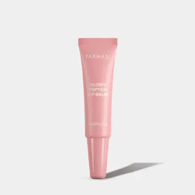 image of Glowy Peptide Lip Balm Frosted Pink