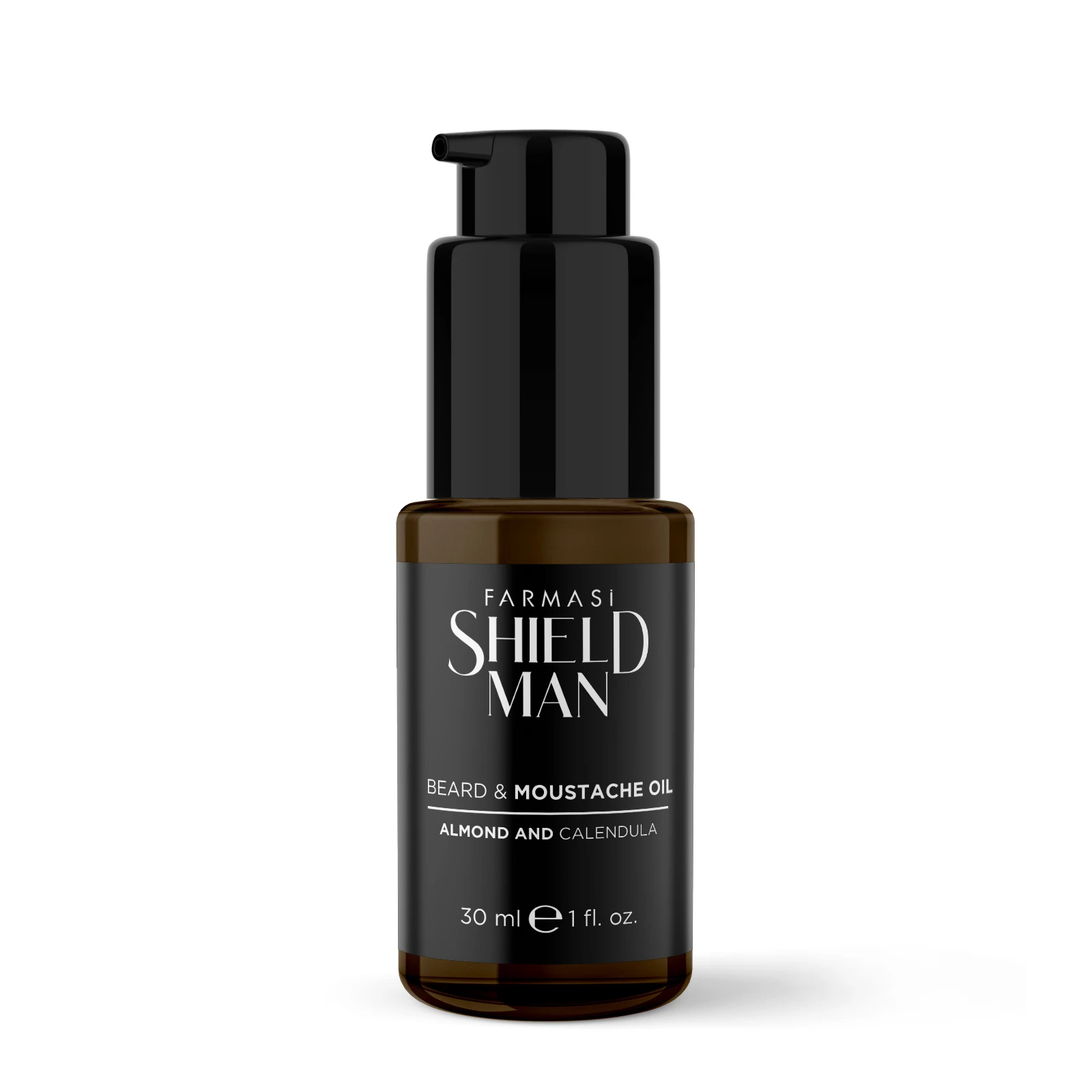 image of Shield Man Beard & Moustache Oil