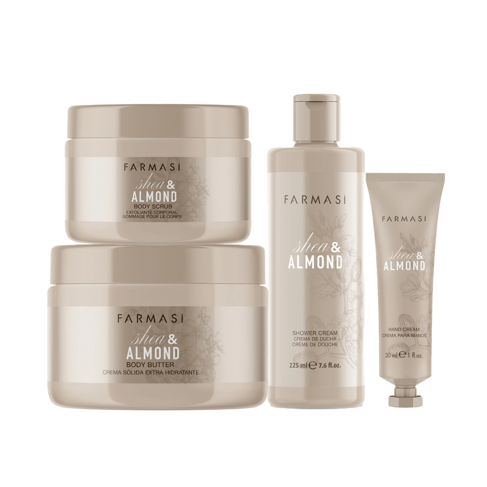 image of .Shea Butter & Almond Body Set