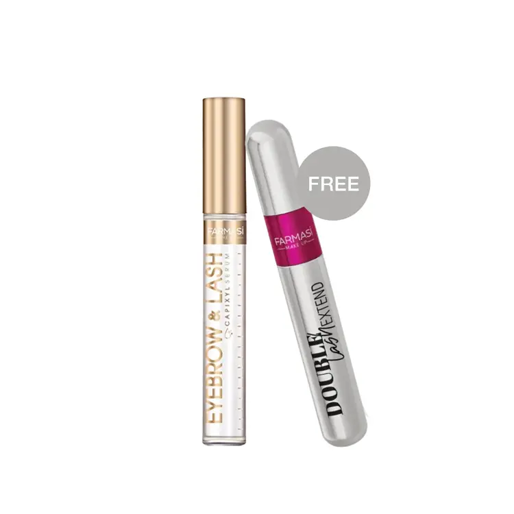 image of Eyebrow & Lash Serum & (FREE Double Lash Extend Mascara)