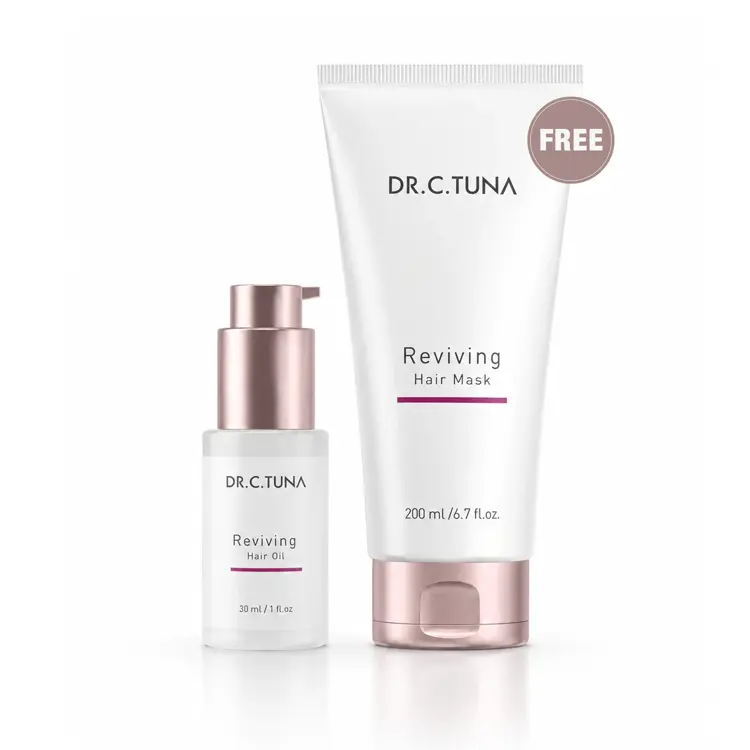 image of Dr. C. Tuna Reviving Hair Oil & Hair Mask (FREE)