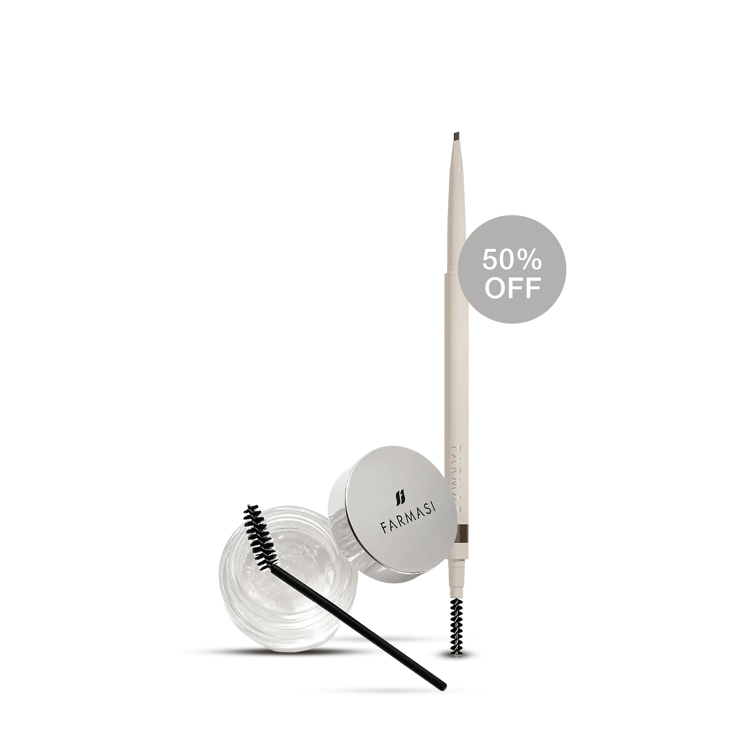 image of Brow Setting Wax & Precision Brow Pencil (50% OFF!)